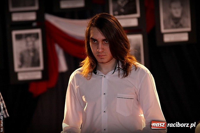 Zdjęcie w galerii na portalu naszraciborz.pl: Wieczornica ku pamięci Żołnierzy Wyklętych wiadomości z regionu