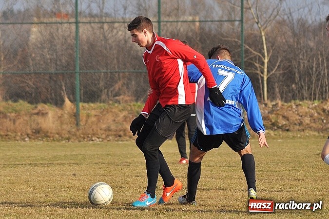 Zdjęcie w galerii na portalu naszraciborz.pl: Sparing: Unia gorsza o jedno trafienie wiadomości z regionu