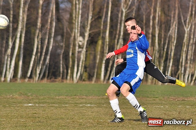 Zdjęcie w galerii na portalu naszraciborz.pl: Sparing: Unia gorsza o jedno trafienie wiadomości z regionu