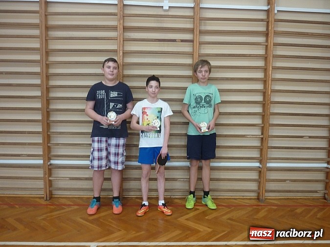 Zdjęcie w galerii na portalu naszraciborz.pl: Turniej Tenisa Stołowego o Puchar W&oacute;jta Rudnika wiadomości z regionu