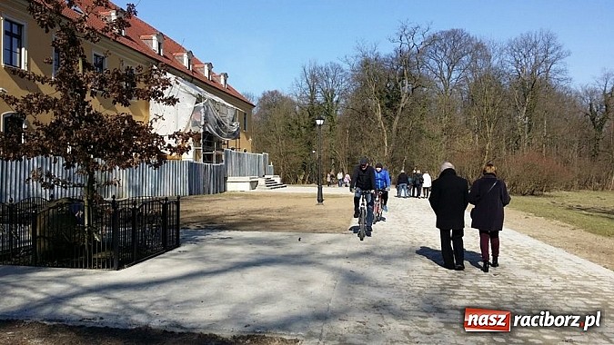 Zdjęcie w galerii na portalu naszraciborz.pl: Nowy trakt spacerowy przy starym opactwie w Rudach  wiadomości z regionu