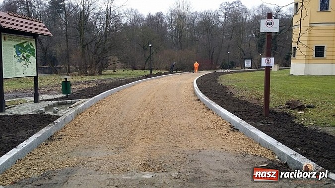 Zdjęcie w galerii na portalu naszraciborz.pl: Nowy trakt spacerowy przy starym opactwie w Rudach  wiadomości z regionu