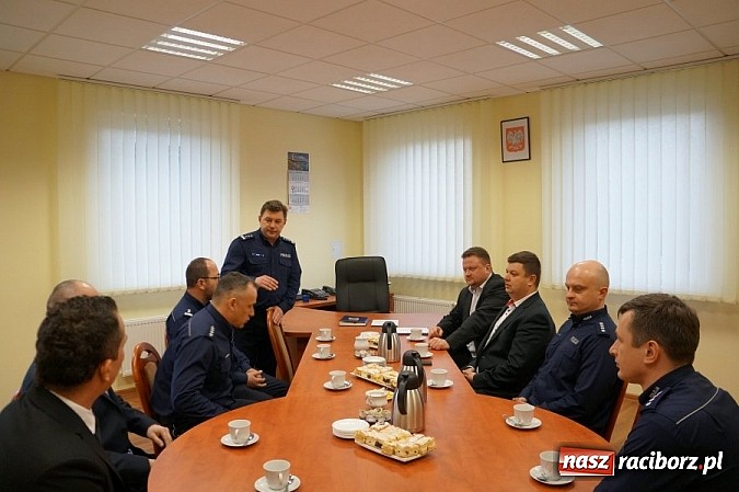 Zdjęcie w galerii na portalu naszraciborz.pl: Dyrektor Biura Międzynarodowej Współpracy Policji z Komendy Głównej z wizytą w Raciborzu wiadomości z regionu