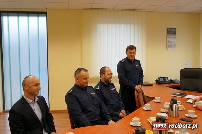 Zdjęcie w galerii na portalu naszraciborz.pl: Dyrektor Biura Międzynarodowej Współpracy Policji z Komendy Głównej z wizytą w Raciborzu wiadomości z regionu