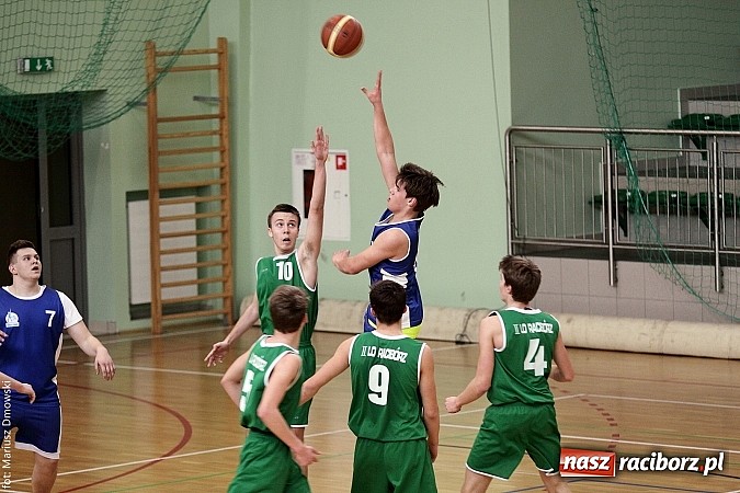 Zdjęcie w galerii na portalu naszraciborz.pl: I LO najlepsze w koszykówce chłopców wiadomości z regionu