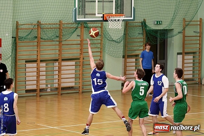 Zdjęcie w galerii na portalu naszraciborz.pl: I LO najlepsze w koszykówce chłopców wiadomości z regionu