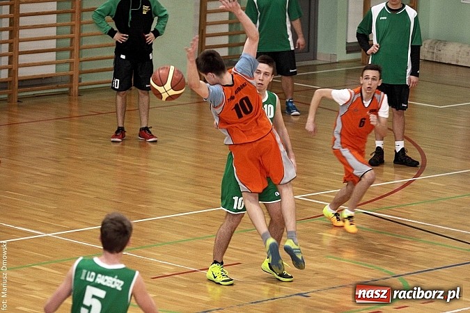 Zdjęcie w galerii na portalu naszraciborz.pl: I LO najlepsze w koszykówce chłopców wiadomości z regionu