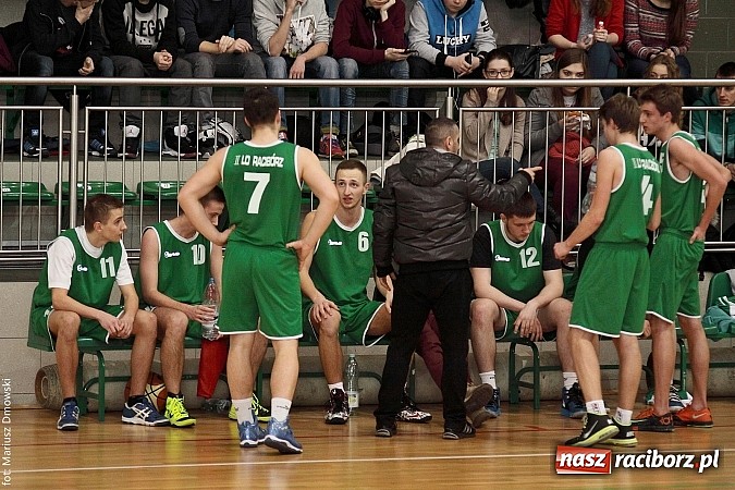 Zdjęcie w galerii na portalu naszraciborz.pl: I LO najlepsze w koszykówce chłopców wiadomości z regionu