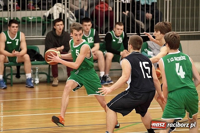 Zdjęcie w galerii na portalu naszraciborz.pl: I LO najlepsze w koszykówce chłopców wiadomości z regionu
