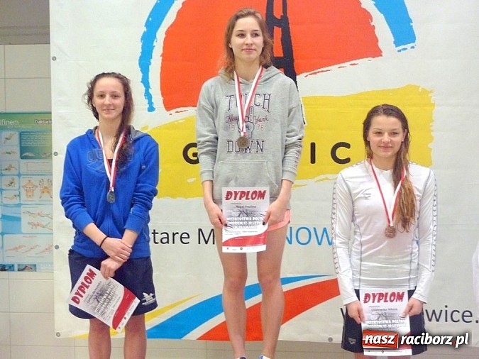 Zdjęcie w galerii na portalu naszraciborz.pl: Pływanie: sześć medali Oli Tomali wiadomości z regionu