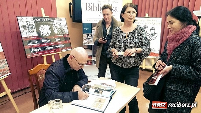 Zdjęcie w galerii na portalu naszraciborz.pl: Narodowy Dzień Pamięci Żołnierzy Wyklętych - spotkanie z Leszkiem Żebrowskim wiadomości z regionu