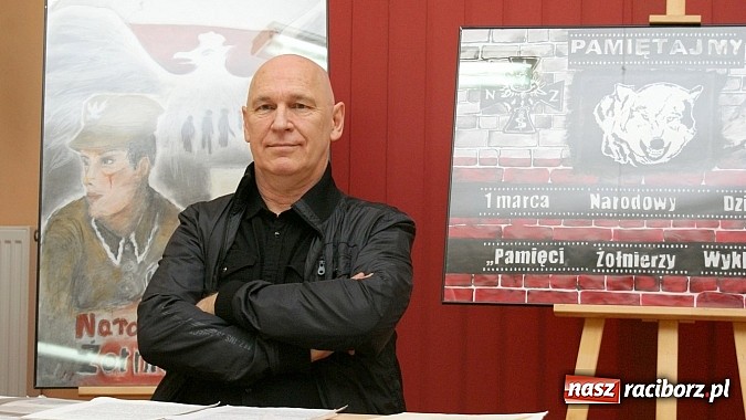 Zdjęcie w galerii na portalu naszraciborz.pl: Narodowy Dzień Pamięci Żołnierzy Wyklętych - spotkanie z Leszkiem Żebrowskim wiadomości z regionu