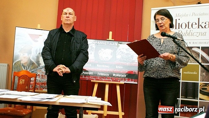 Zdjęcie w galerii na portalu naszraciborz.pl: Narodowy Dzień Pamięci Żołnierzy Wyklętych - spotkanie z Leszkiem Żebrowskim wiadomości z regionu