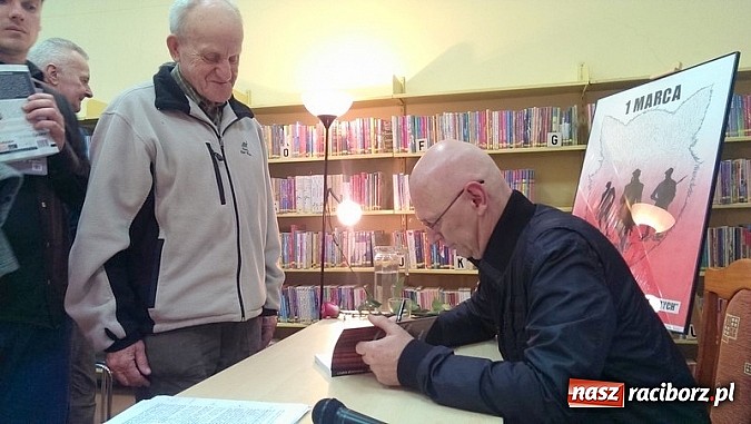 Zdjęcie w galerii na portalu naszraciborz.pl: Narodowy Dzień Pamięci Żołnierzy Wyklętych - spotkanie z Leszkiem Żebrowskim wiadomości z regionu