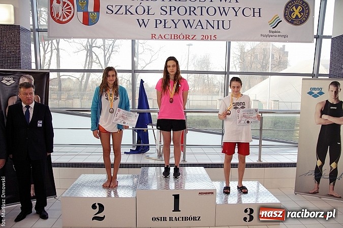 Zdjęcie w galerii na portalu naszraciborz.pl: Pływanie. Zarembik, Bubak i Lesik z brązem w mistrzostwach szkół sportowych wiadomości z regionu