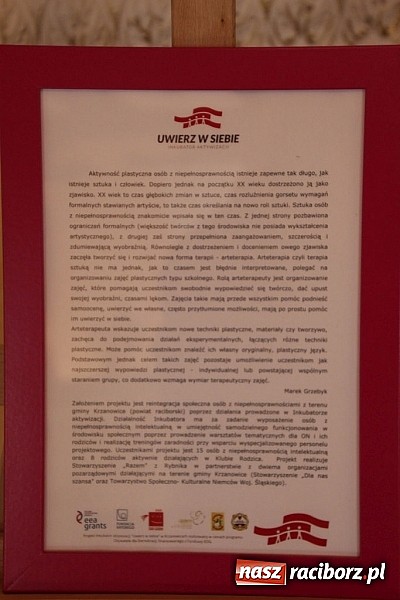 Zdjęcie w galerii na portalu naszraciborz.pl: Bo jak nie my to kto? Podsumowanie projektu Uwierz w siebie wiadomości z regionu