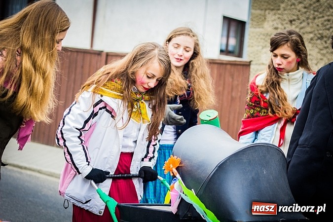 Zdjęcie w galerii na portalu naszraciborz.pl: Marzyna i Marzyniok na ulicach Samborowic wiadomości z regionu