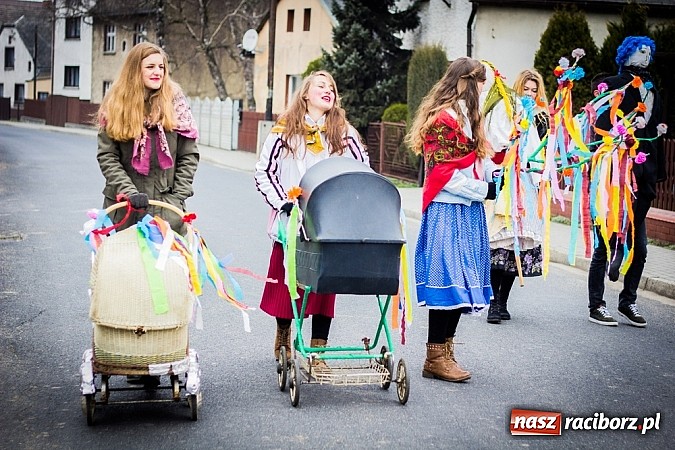 Zdjęcie w galerii na portalu naszraciborz.pl: Marzyna i Marzyniok na ulicach Samborowic wiadomości z regionu