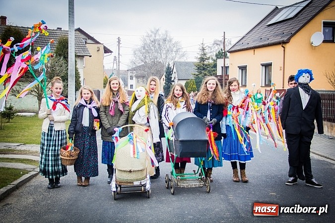 Zdjęcie w galerii na portalu naszraciborz.pl: Marzyna i Marzyniok na ulicach Samborowic wiadomości z regionu