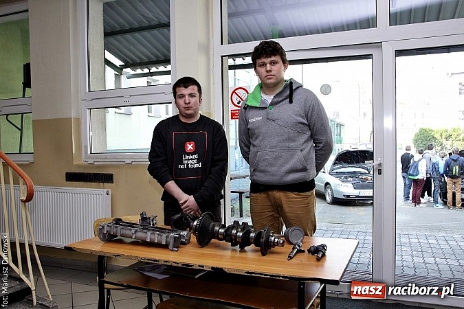 Zdjęcie w galerii na portalu naszraciborz.pl: Dni otwarte ZSM - gimnazjaliści odwiedzili Mechanik  wiadomości z regionu