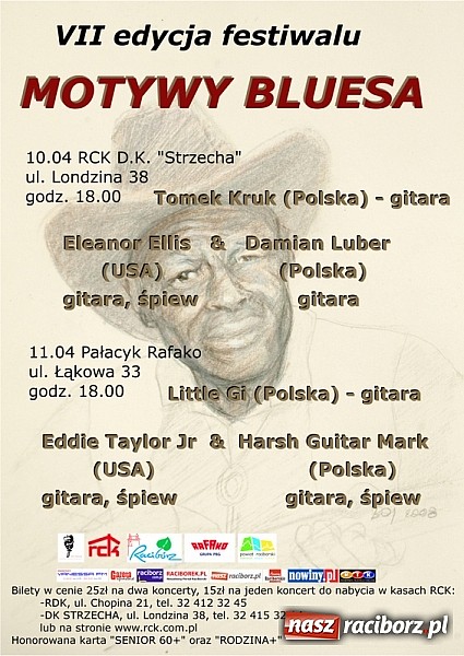 Zdjęcie w galerii na portalu naszraciborz.pl: Motywy Bluesa w Raciborzu już po raz 7! wiadomości z regionu