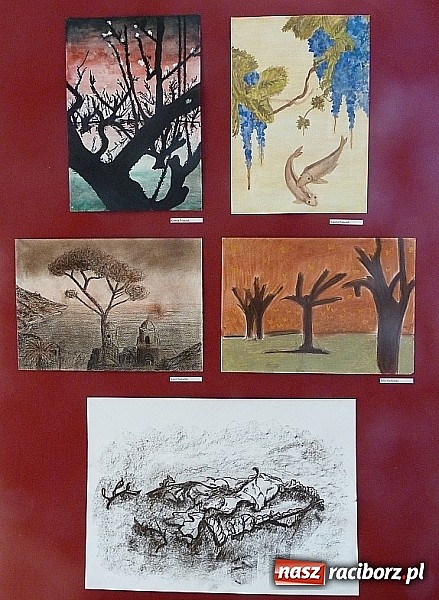 Zdjęcie w galerii na portalu naszraciborz.pl: Uczniowie G1 wystawiają prace w Bibliotece Pedagogicznej  wiadomości z regionu