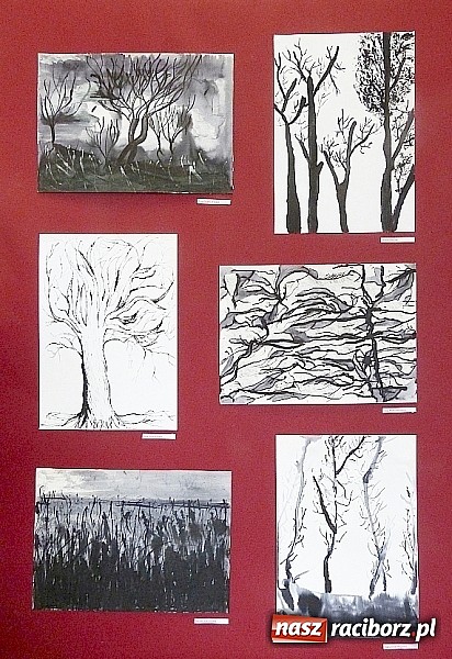 Zdjęcie w galerii na portalu naszraciborz.pl: Uczniowie G1 wystawiają prace w Bibliotece Pedagogicznej  wiadomości z regionu