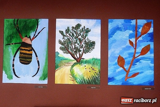 Zdjęcie w galerii na portalu naszraciborz.pl: Uczniowie G1 wystawiają prace w Bibliotece Pedagogicznej  wiadomości z regionu