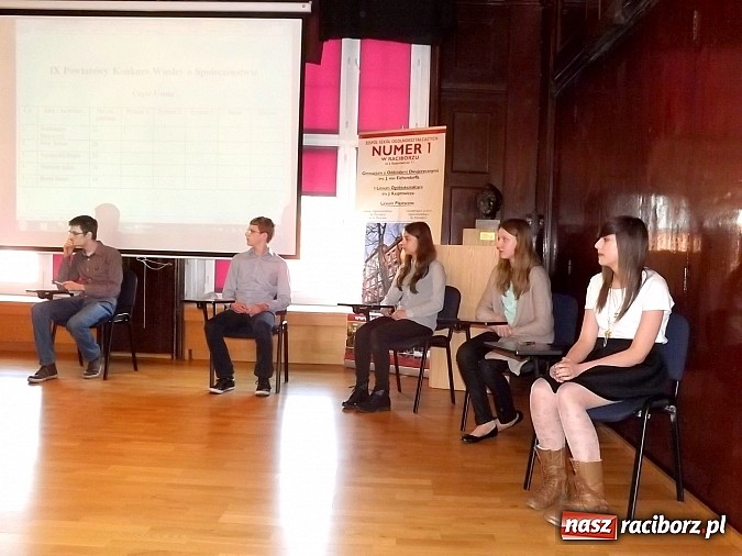 Zdjęcie w galerii na portalu naszraciborz.pl: Bartłomiej Błaszczyk najlepszy w Powiatowym Konkursie Wiedzy o Społeczeństwie wiadomości z regionu