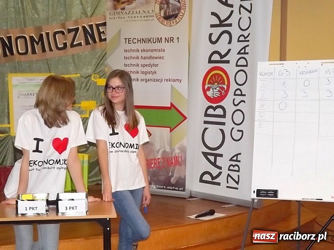 Zdjęcie w galerii na portalu naszraciborz.pl: Pierwszy raz w historii Powiatowy Konkurs Wiedzy Ekonomicznej wygrały dwie drużyny! wiadomości z regionu