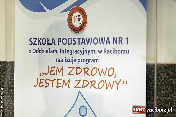 Zdjęcie w galerii na portalu naszraciborz.pl: Szkoła Podstawowa nr 1 źr&oacute;dłem zdrowia wiadomości z regionu
