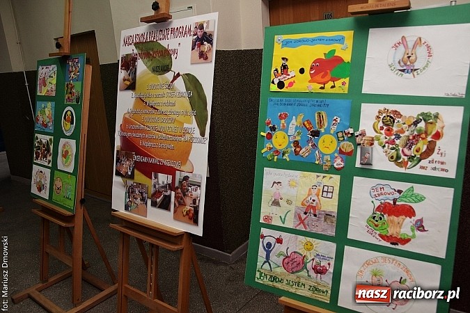 Zdjęcie w galerii na portalu naszraciborz.pl: Szkoła Podstawowa nr 1 źr&oacute;dłem zdrowia wiadomości z regionu