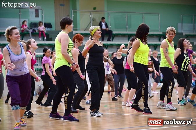 Zdjęcie w galerii na portalu naszraciborz.pl: ZUMBATHON w Arenie Rafako - edycja II wiadomości z regionu