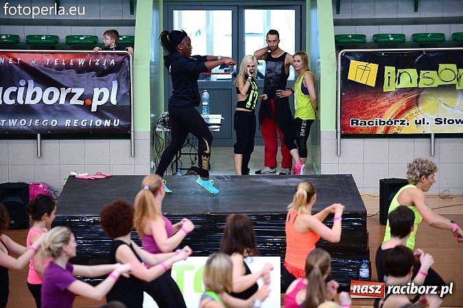 Zdjęcie w galerii na portalu naszraciborz.pl: ZUMBATHON w Arenie Rafako - edycja II wiadomości z regionu