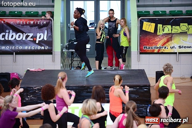 Zdjęcie w galerii na portalu naszraciborz.pl: ZUMBATHON w Arenie Rafako - edycja II wiadomości z regionu
