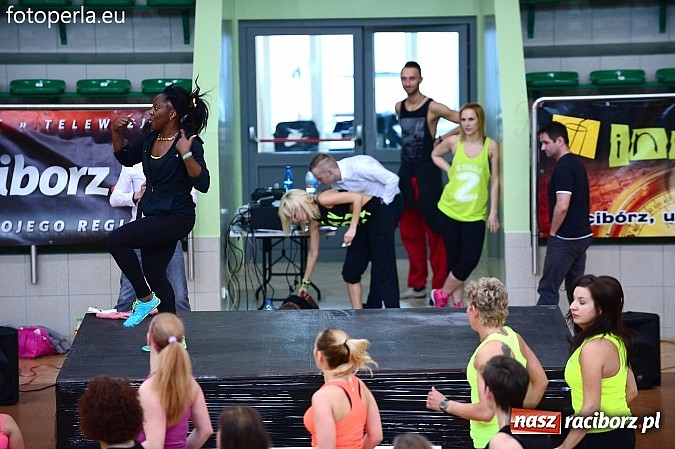 Zdjęcie w galerii na portalu naszraciborz.pl: ZUMBATHON w Arenie Rafako - edycja II wiadomości z regionu
