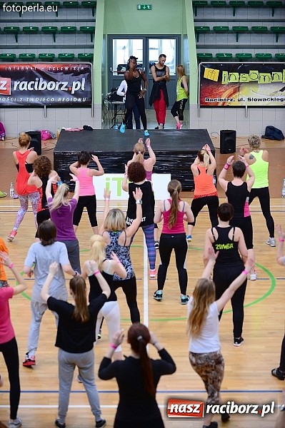 Zdjęcie w galerii na portalu naszraciborz.pl: ZUMBATHON w Arenie Rafako - edycja II wiadomości z regionu