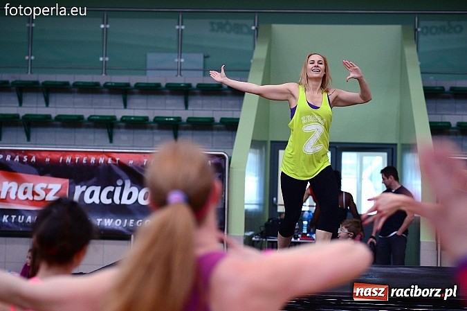 Zdjęcie w galerii na portalu naszraciborz.pl: ZUMBATHON w Arenie Rafako - edycja II wiadomości z regionu