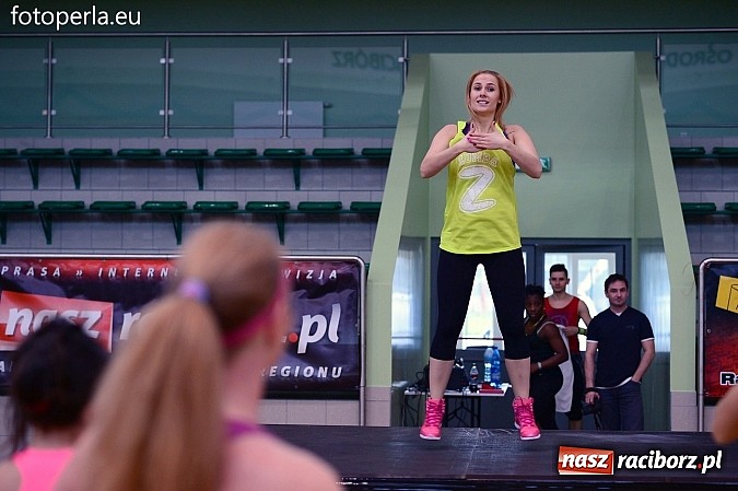 Zdjęcie w galerii na portalu naszraciborz.pl: ZUMBATHON w Arenie Rafako - edycja II wiadomości z regionu