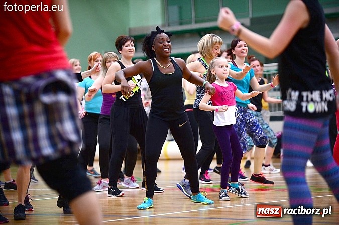 Zdjęcie w galerii na portalu naszraciborz.pl: ZUMBATHON w Arenie Rafako - edycja II wiadomości z regionu