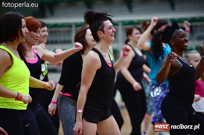 Zdjęcie w galerii na portalu naszraciborz.pl: ZUMBATHON w Arenie Rafako - edycja II wiadomości z regionu