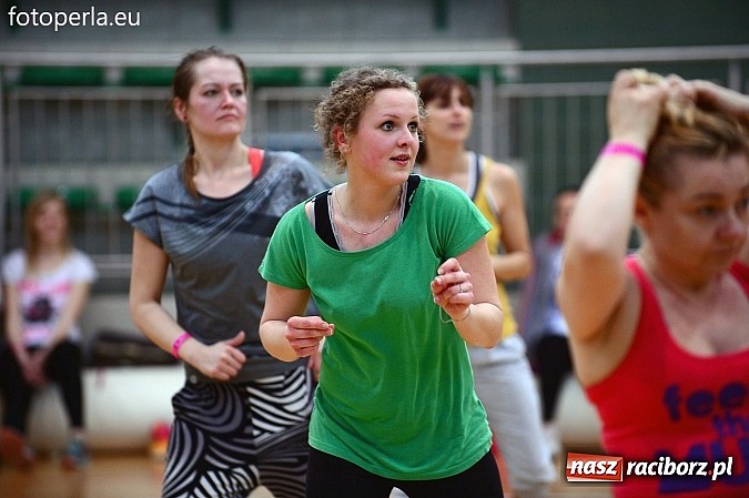 Zdjęcie w galerii na portalu naszraciborz.pl: ZUMBATHON w Arenie Rafako - edycja II wiadomości z regionu