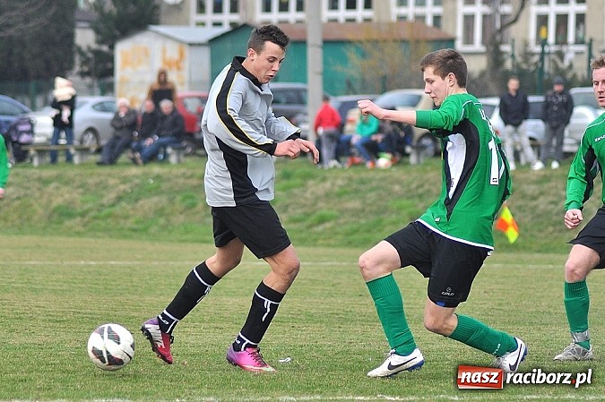 Zdjęcie w galerii na portalu naszraciborz.pl: B klasa: Podział punktów w hicie kolejki wiadomości z regionu