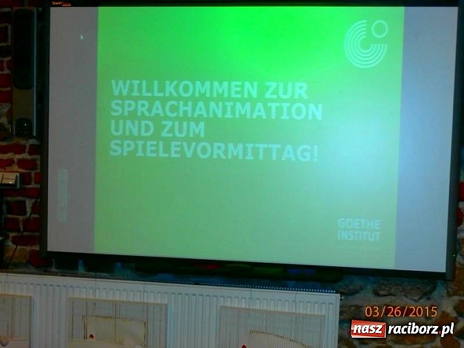 Zdjęcie w galerii na portalu naszraciborz.pl: Gimnazjum nr 1 współpracuje z Instytutem Goethego wiadomości z regionu