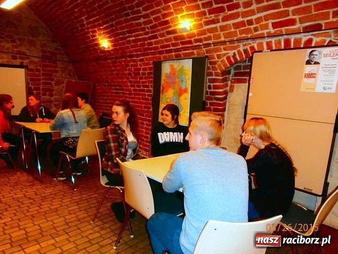 Zdjęcie w galerii na portalu naszraciborz.pl: Gimnazjum nr 1 współpracuje z Instytutem Goethego wiadomości z regionu