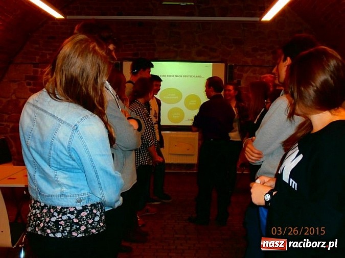 Zdjęcie w galerii na portalu naszraciborz.pl: Gimnazjum nr 1 współpracuje z Instytutem Goethego wiadomości z regionu