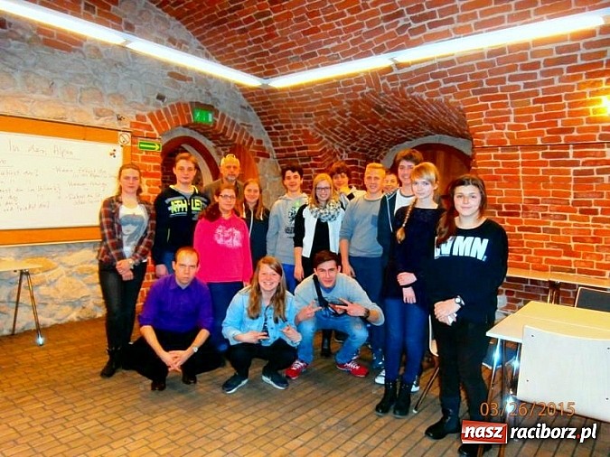 Zdjęcie w galerii na portalu naszraciborz.pl: Gimnazjum nr 1 współpracuje z Instytutem Goethego wiadomości z regionu