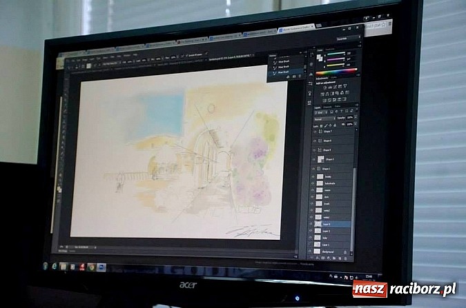 Zdjęcie w galerii na portalu naszraciborz.pl: Uczennice ZSME w Rybniku wśród najlepszych młodych grafików w Polsce! wiadomości z regionu