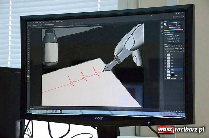 Zdjęcie w galerii na portalu naszraciborz.pl: Uczennice ZSME w Rybniku wśród najlepszych młodych grafików w Polsce! wiadomości z regionu