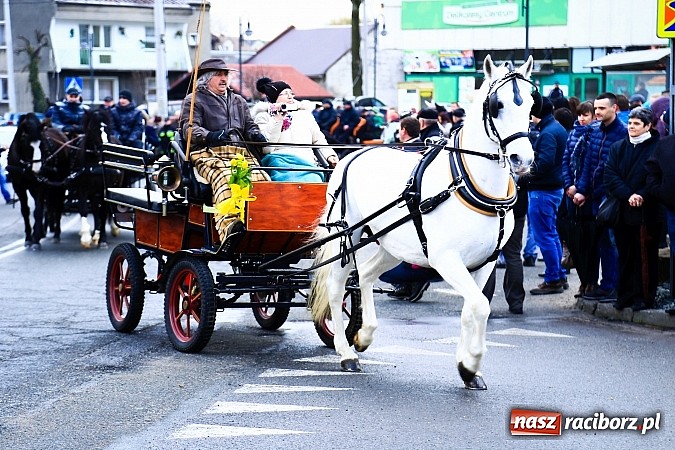 Zdjęcie w galerii na portalu naszraciborz.pl: W Pietrowicach Wielkich procesja szła chwilami w zamieci śnieżnej wiadomości z regionu